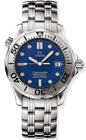 Omega Seamaster Diver 300M Quartz 41 Stainless Steel / Blue / Bracelet / Japan